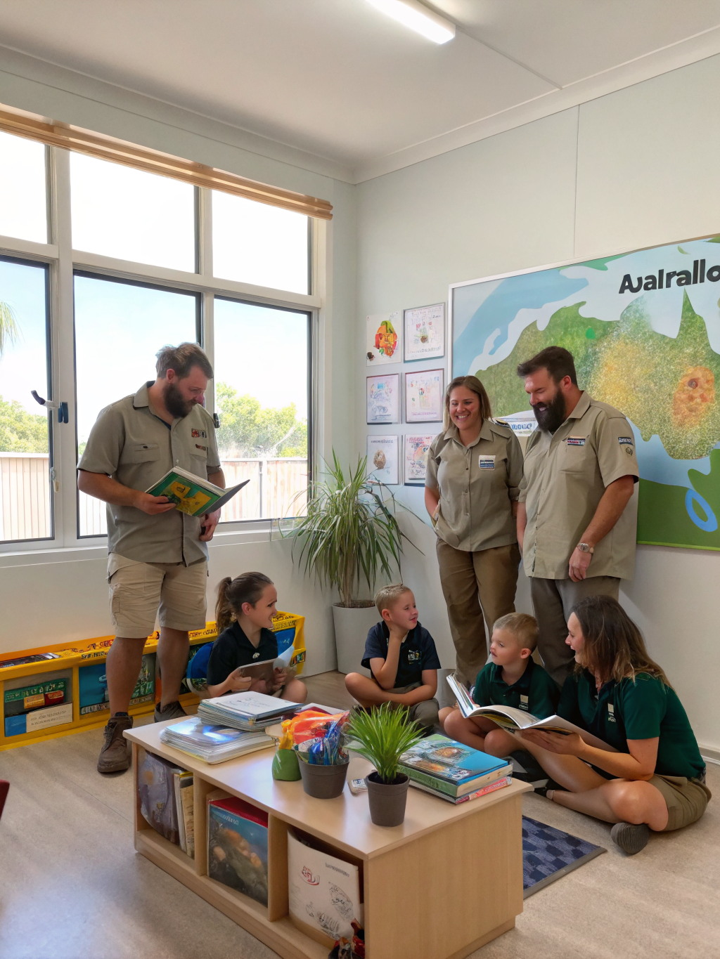 PDA Australia Team in a supportive classroom setting