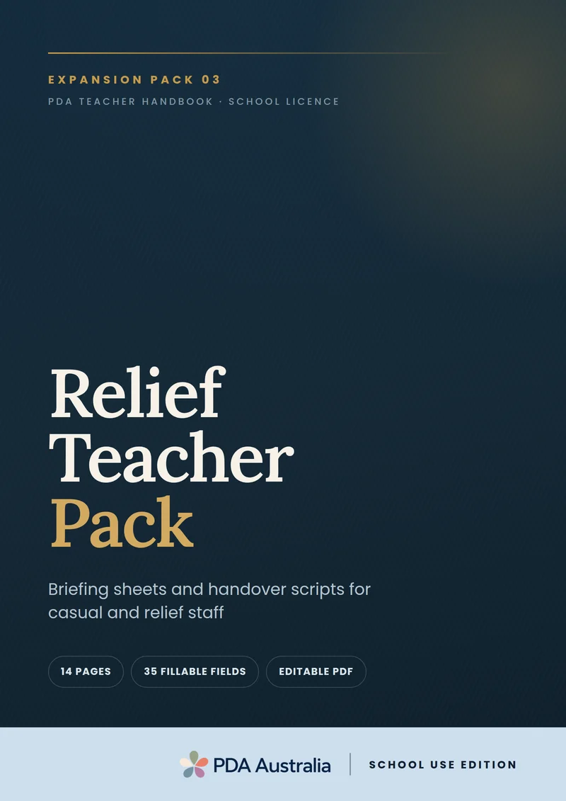 Relief Teacher Pack